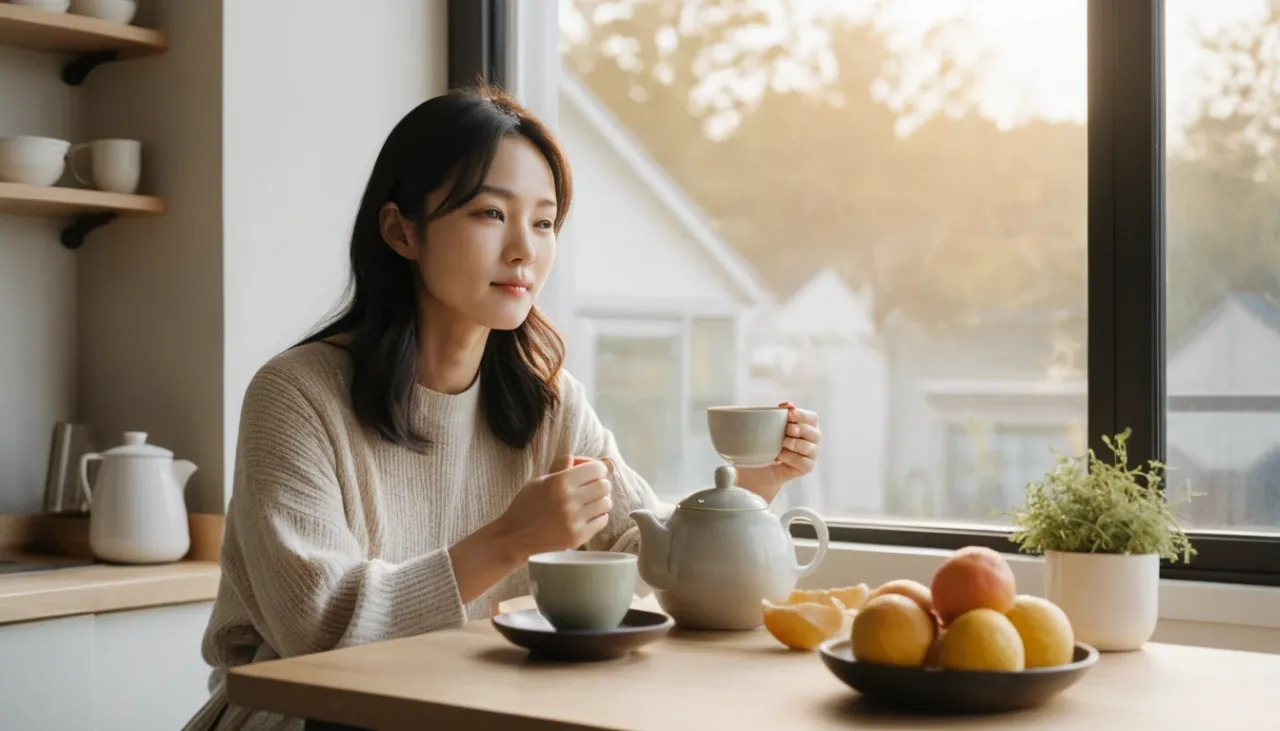 커피 대신 마실 수 있는 건강한 아침 음료 루틴을 실천하는 아침 시간